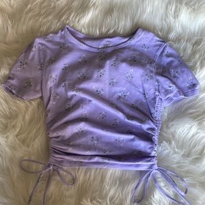 Purple Hollister top